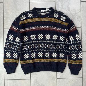 Vintage 1990s PREMIERE Knit Sweater Mens Cosby Style
